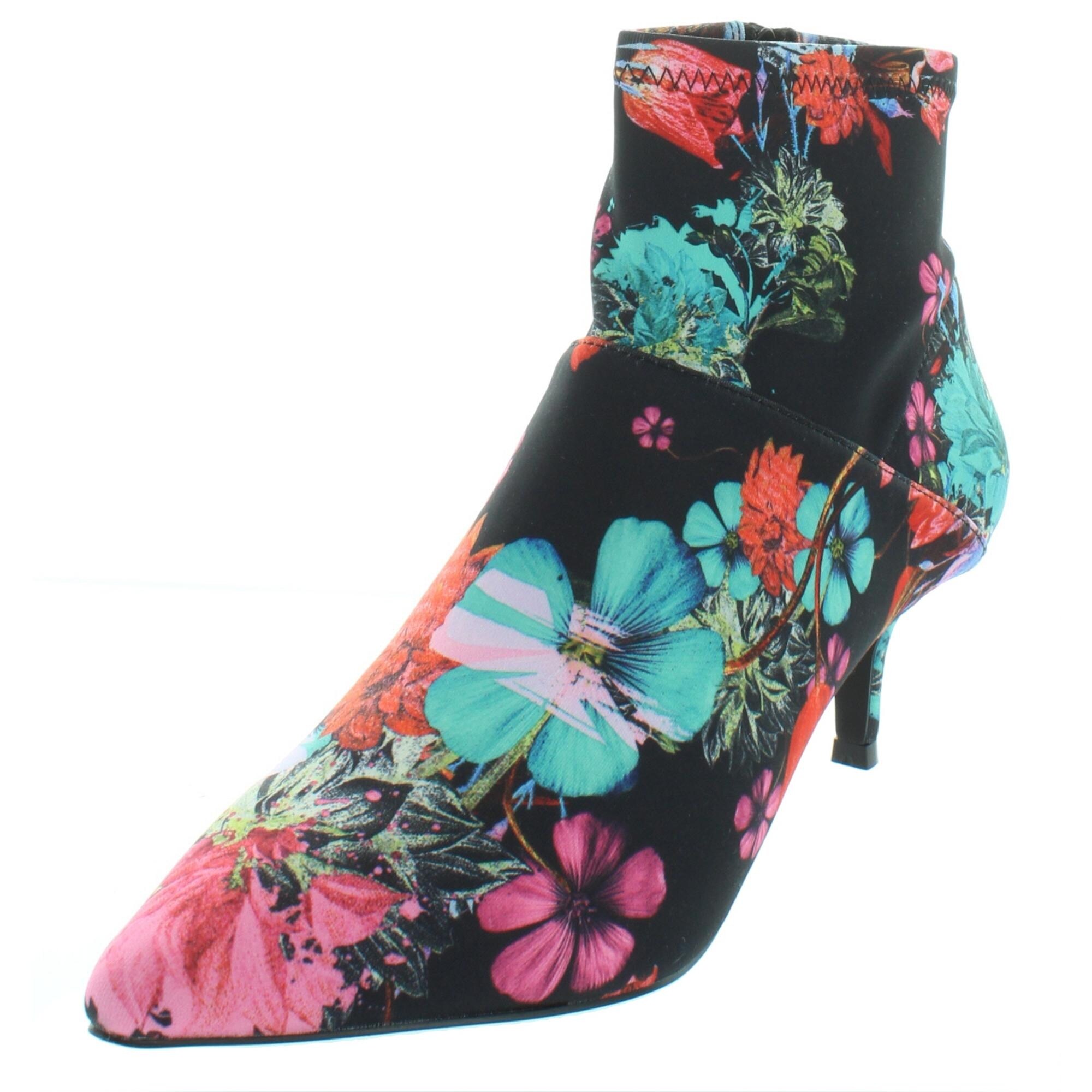 steve madden floral booties