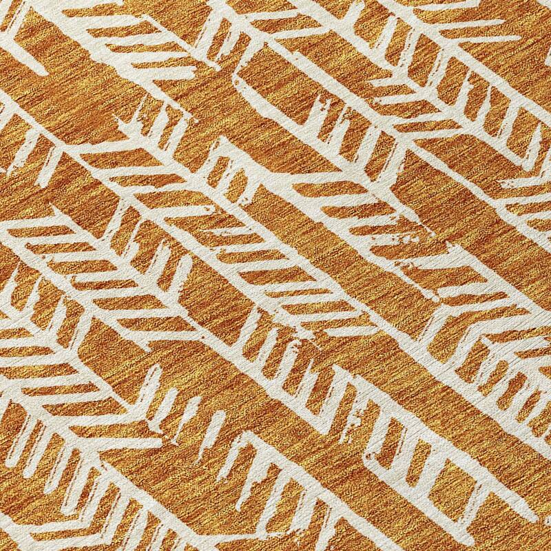 HomeRoots Tribal Transitional Rectangle Outdoor Rug