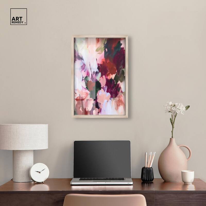 Adelas Garden I Shadowbox by Art Remedy