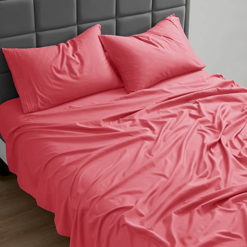 Clara Clark Premium 1800 Series Ultra-soft Deep Pocket Bed Sheet Set