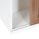 preview thumbnail 38 of 57, Kate and Laurel Cates Decorative Wood Cabinet with Sliding Barn Door - 22x28