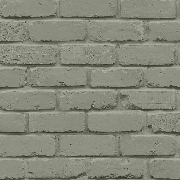 slide 2 of 7, Fine Decor Alpin Sage Painted Brick Wallpaper