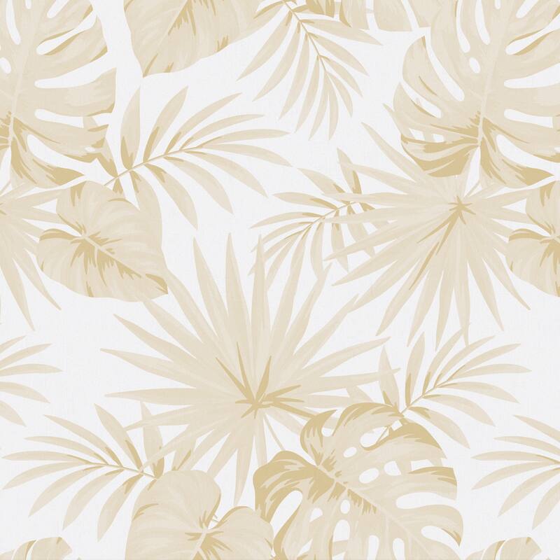 SUSSEXHOME Removable Wallpaper-Waterproof, Strippable, Light Resistance & Cleanable Wall Paper Roll-Wallpaper-Palms
