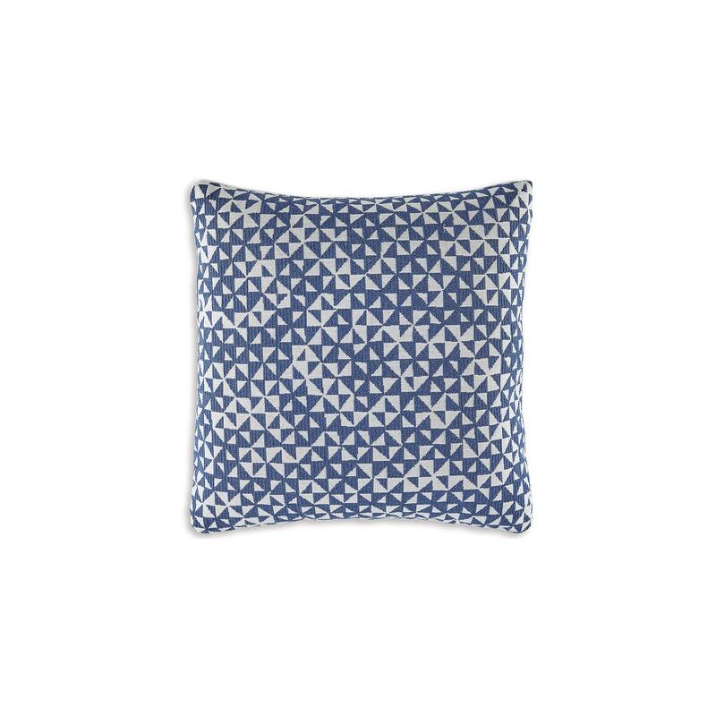 Signature Design by Ashley Jaycott Next-Gen Nuvella White/Blue Pillow