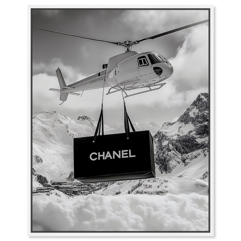 Fashion Delivery Canvas by Art Remedy