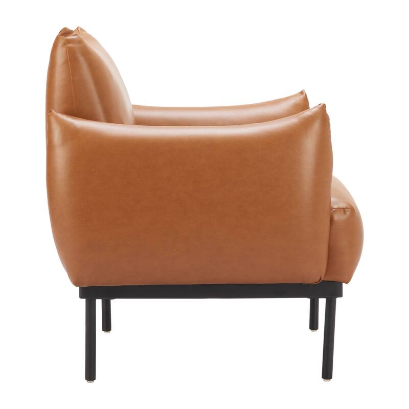 Sekil Accent Chair Brown - Brown