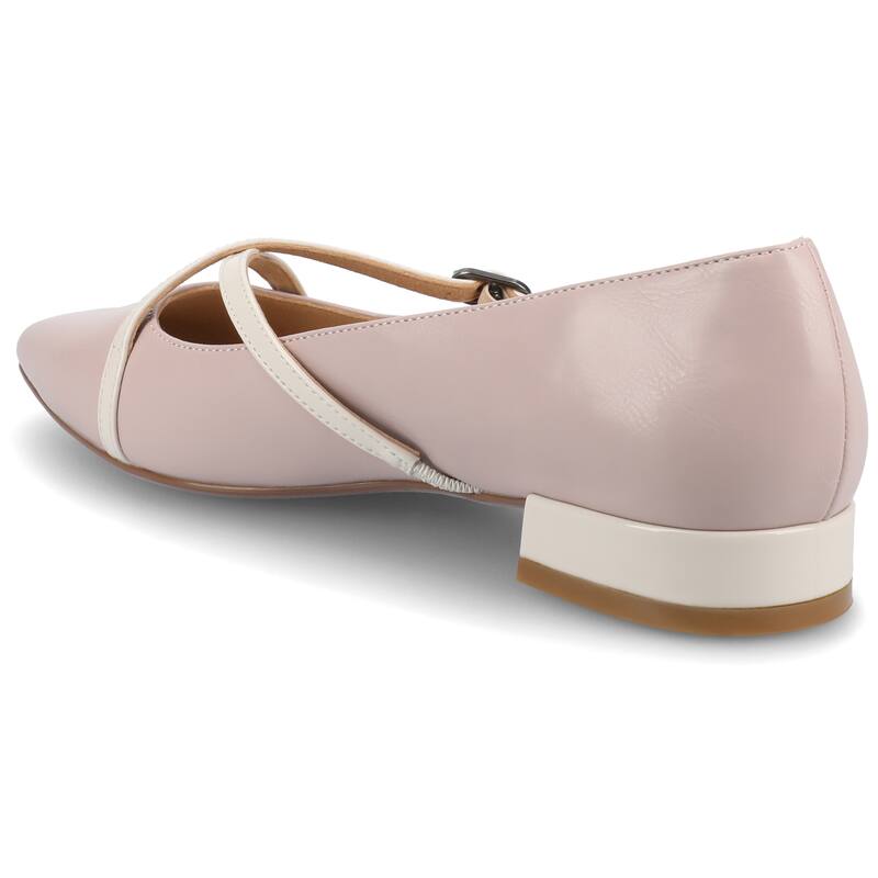 Journee Women's Camby Medium and Wide Width Dress Flats