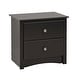 preview thumbnail 2 of 7, Sonoma Two-drawer Nightstand