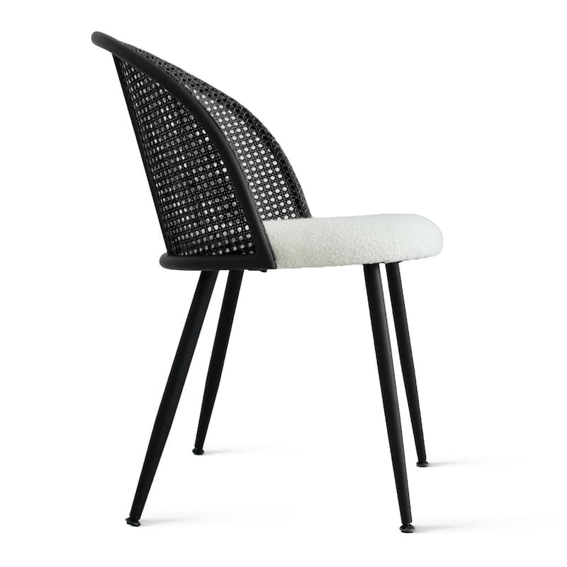 Rattan Dining Chair Side Chair(Set of 4)