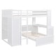 preview thumbnail 4 of 40, Multi-Functional Full Size Loft Bed with Wardrobe,Twin Stand-Alone Bed and Work Desk Under