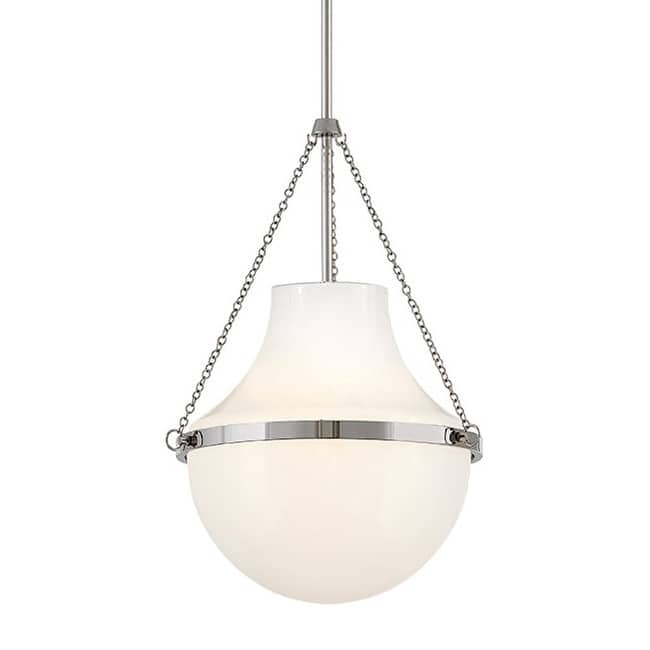 Hinkley Lighting 46897 Collins 15" Wide Pendant - Polished Nickel