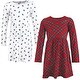 preview thumbnail 2 of 0, Hudson Baby Toddler Girl Cotton Dresses, Red Tartan 6 Years - Red Tartan