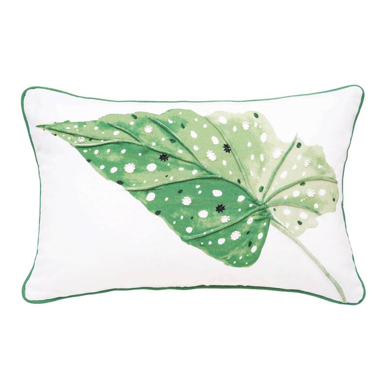Begonia Leaf Pillow