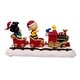 preview thumbnail 3 of 5, Kurt Adler Battery-Operated Peanuts Musical Train Table Decor