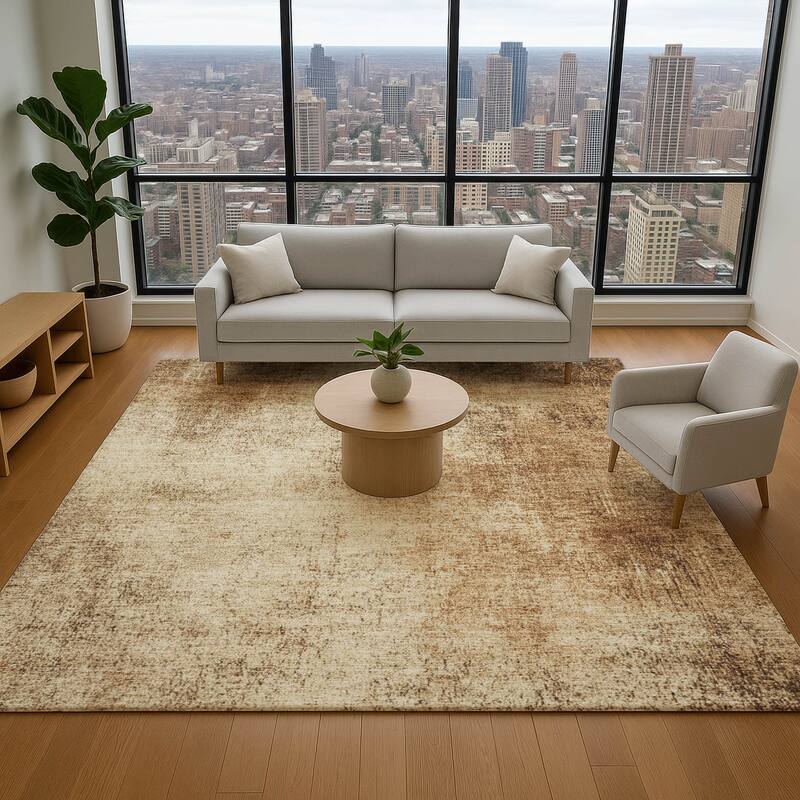 Premium Washable Super Soft Mayfield Rug - Beige - 2'6" x 3'10"