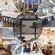 preview thumbnail 28 of 109, Modern Upholstered Swivel Adjusatble Height Leather Barstools Set of 6