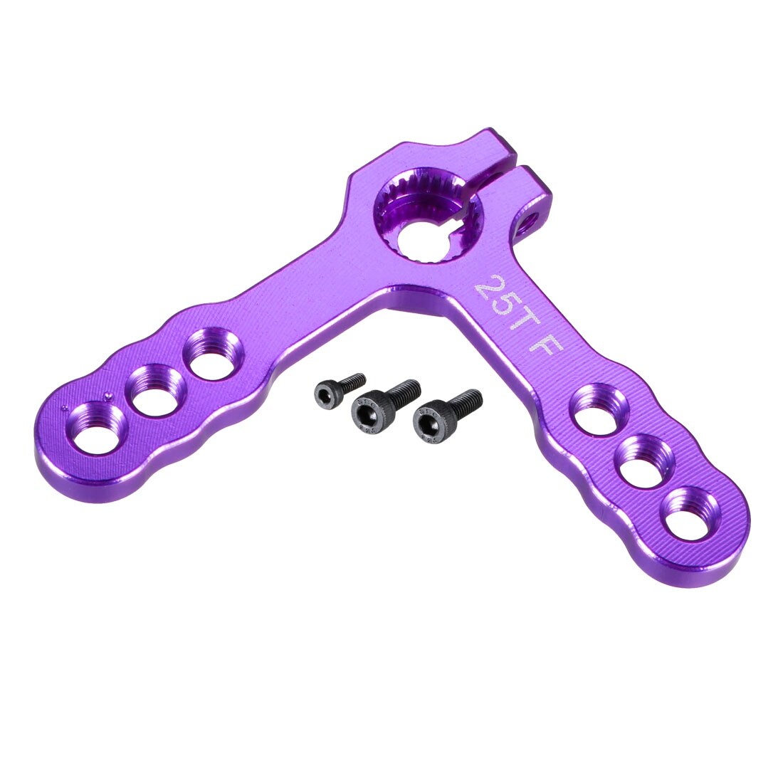 for 3 Inch JR uxcell Aluminum Servo Arms Double Arm 23T M3 Thread Yellow