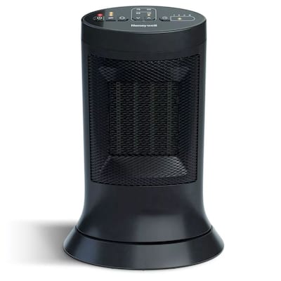 Compact Digital Ceramic Tower Heater - 12.75" - Black