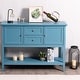 preview thumbnail 16 of 45, Costway Sideboard Buffet Table Wooden Console Table w/ Drawers &