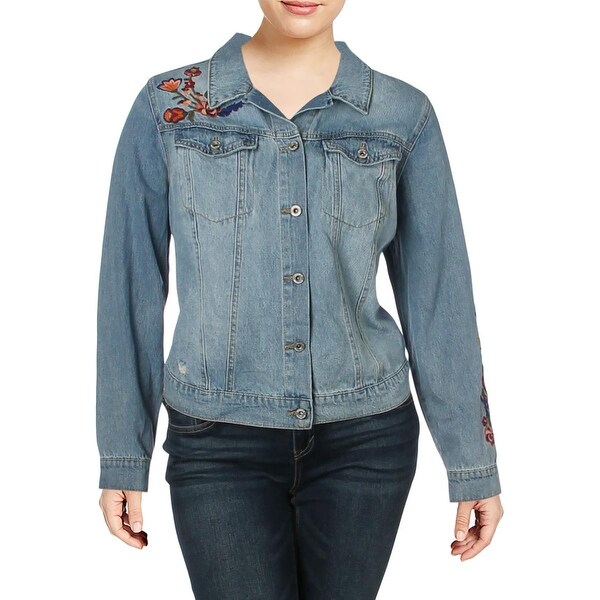 jessica simpson pixie denim jacket