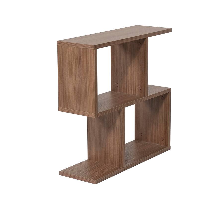 Small Modern Bookcase - Walnut