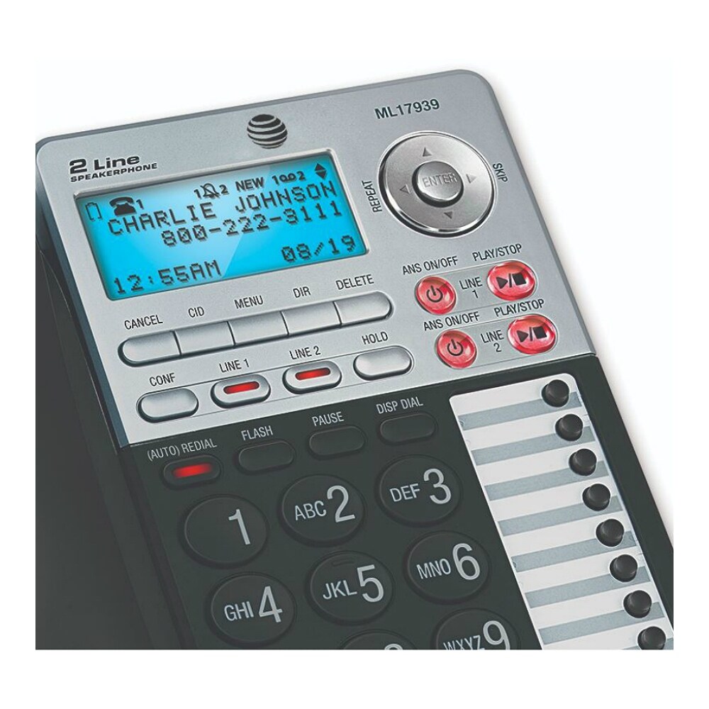 AT\u0026T ML17939 2-Line Wall Mountable 