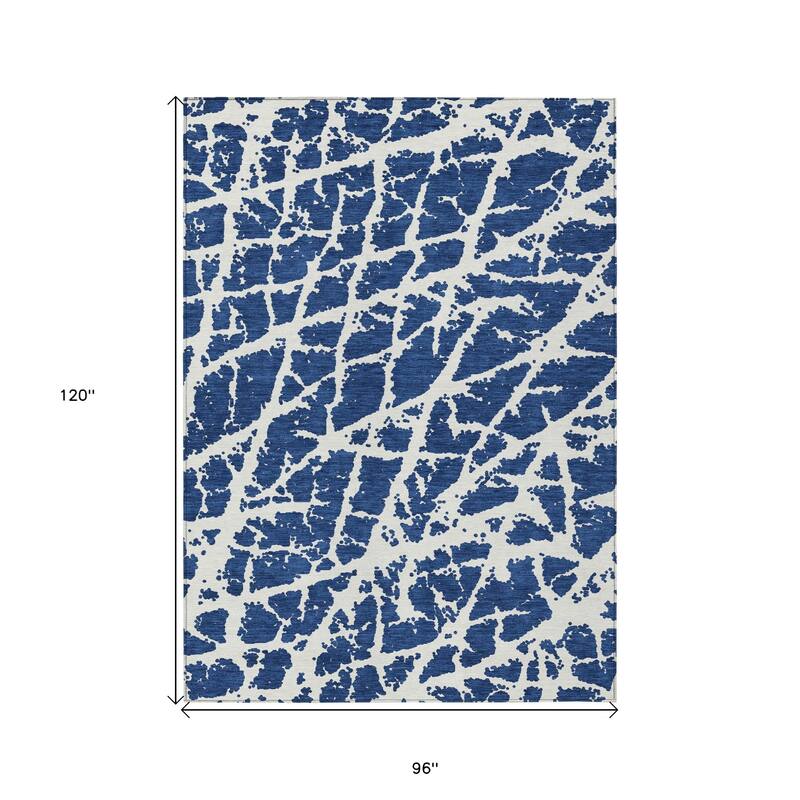 Nari Unique Abstract Weather Resistant Timeless Fusion Round Outdoor Rug
