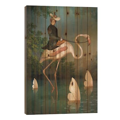 Le Passage, Catrin Welz-Stein Print On Wood by Catrin Welz-Stein - Multi-Color