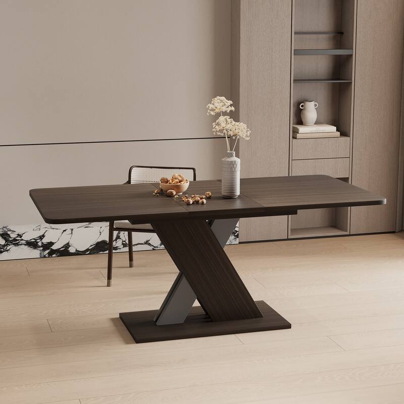 Stylish Design Traditional Extendable Console Table Dining Table