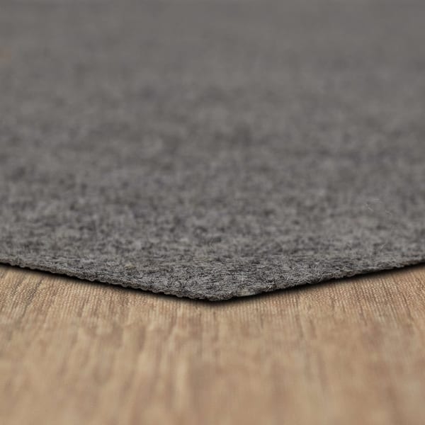 slide 2 of 13, Mohawk Home Non Slip Rug Pad Low Profile Felt Cushion Reversible - Grey