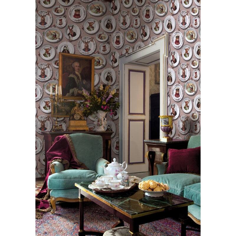 Tales of the Manor Non-Pasted Wallpaper - Covers 56 Square Feet