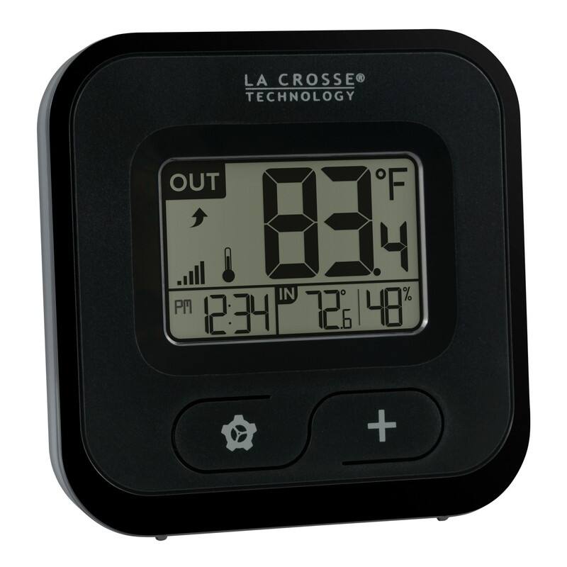 La Crosse Technology Wireless Compact Digital Thermometer with Humidity
