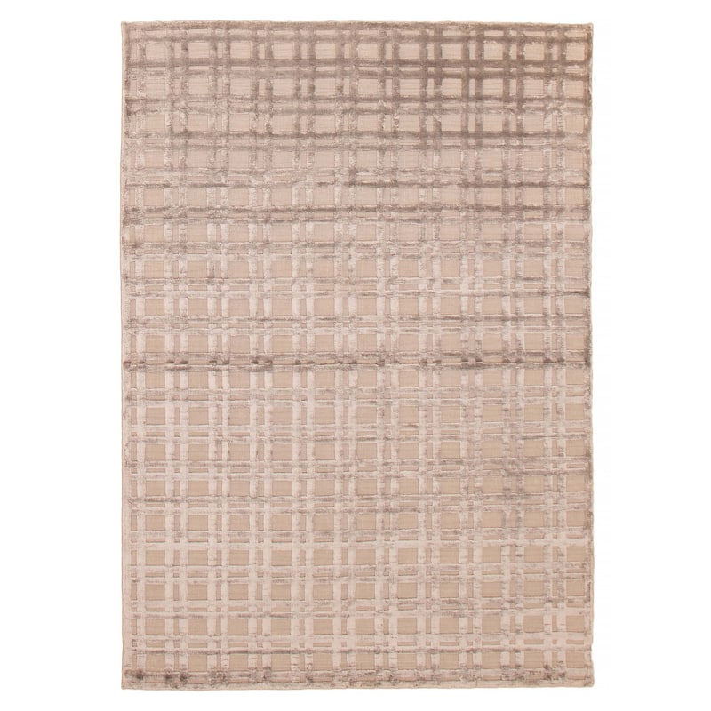 ECARPETGALLERY Hand Loomed Kashkuli Gabbeh Taupe Wool Rug - 5'4 x 7'7 - Taupe - 5'4 x 7'7