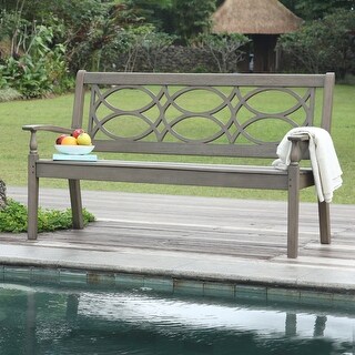 Cambridge Casual Renley Mahogany 5ft Casual Bench - Rustic Grey