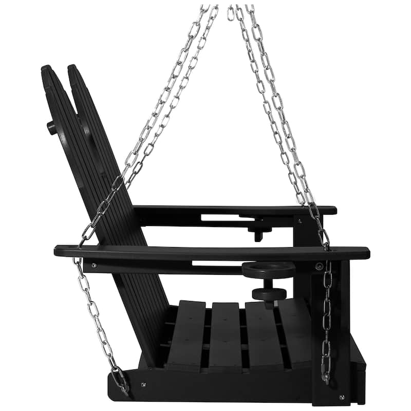 Hanniford Poly Adirondack 50 Inch Porch Swing