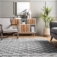 preview thumbnail 6 of 5, Nuloom Dottie Soft Shaggy Textured Trellis Tassel Area Rug
