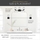 preview thumbnail 12 of 12, Kichler Lighting Marette 3-Light Vanity Light Brushed Nickel