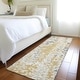 preview thumbnail 40 of 55, Premium Washable Super Soft Modern Casual Mayfield Rug Gold - 2'3" x 7'6"