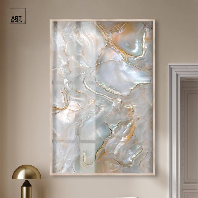 Fluid Preciousness IV Shadowbox by Art Remedy