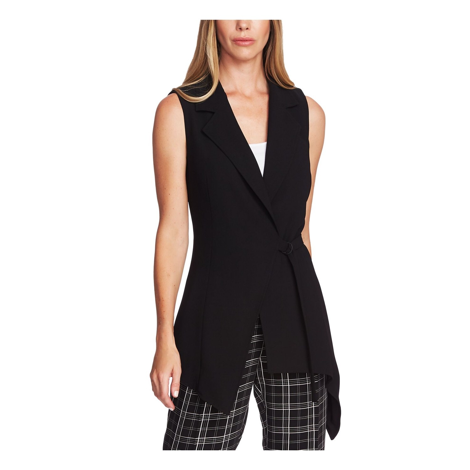 black vest top dress