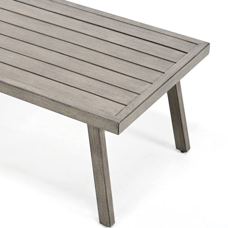 5-Person Aluminum Patio Conversation Set with Swivel Chairs, Coffee Table and Cushions