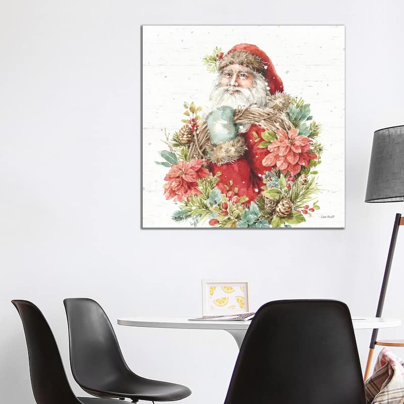 iCanvas "Our Christmas Story III on Birch" by Lisa Audit Canvas Print - 37x37x1.5