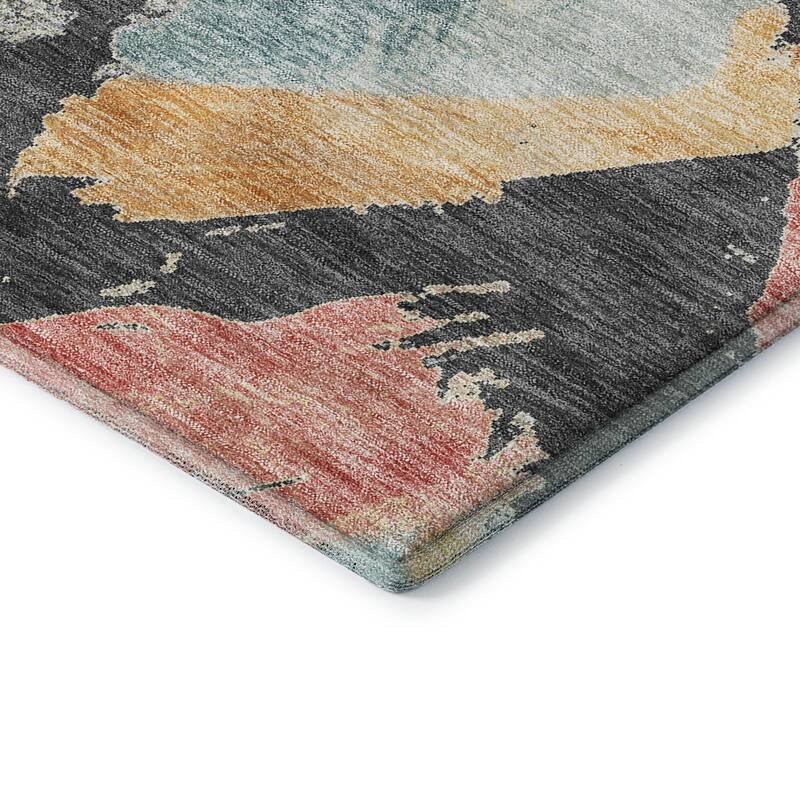 Premium Washable Super Soft Modern Diamonds Mayfield Rug