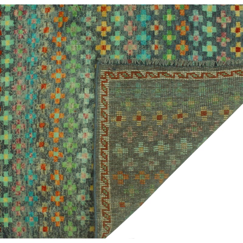 Balochi Adella Grey/Gold Rug - 5'3" x 8'2"