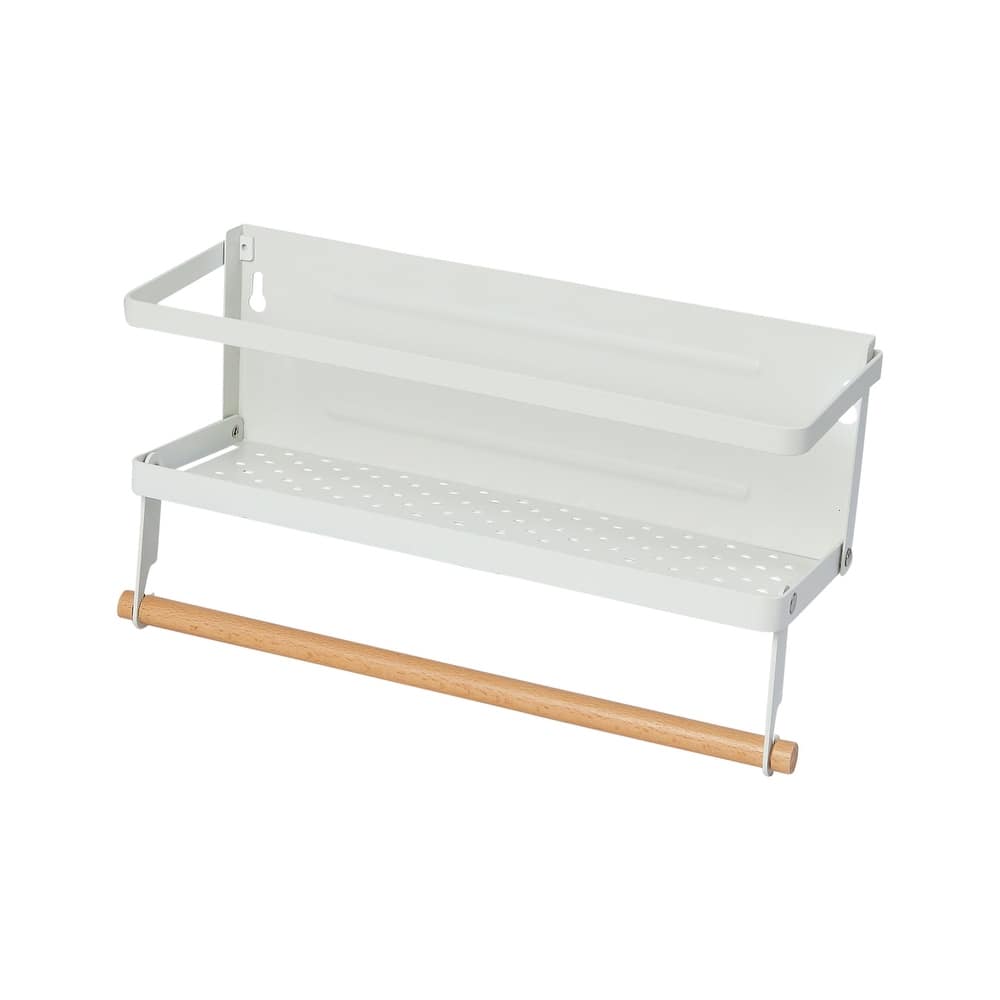 Household Essentials Metal Magnetic Organizer Rack - 12.3"L x 4.4"W x 6.3"H