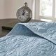 preview thumbnail 63 of 132, Madison Park Mansfield Reversible Oversized 3-piece Solid Texture Bedspread Quilt Set with Matching Shams