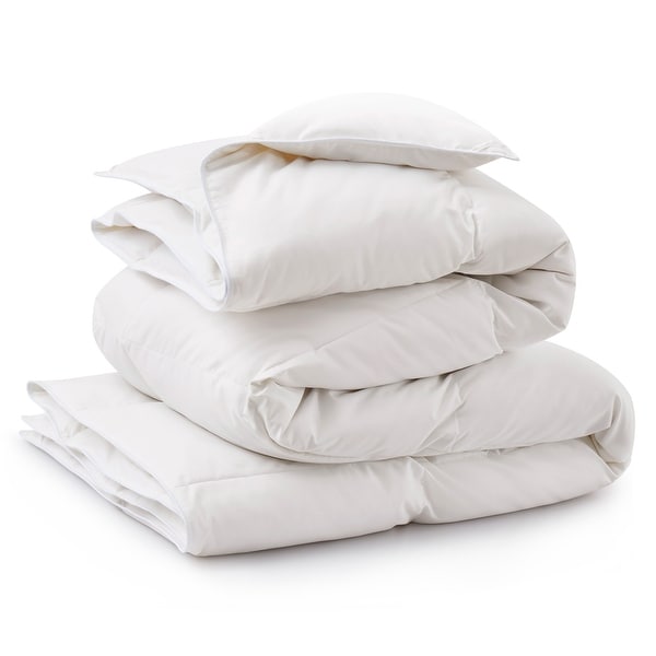 Down comforter cheap without feathers