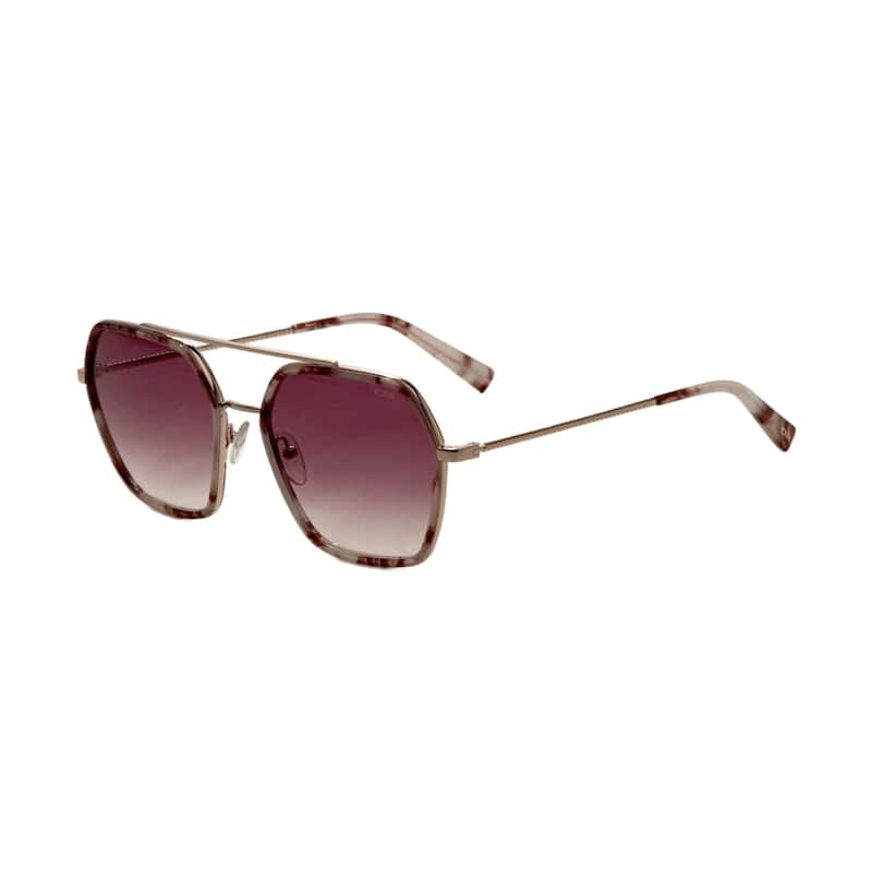 Tumi Women's 56mm Rose Gold Havana Sunglasses STU510-560ROS