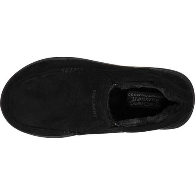 skechers relaxed fit expected x larmen men's slippers
