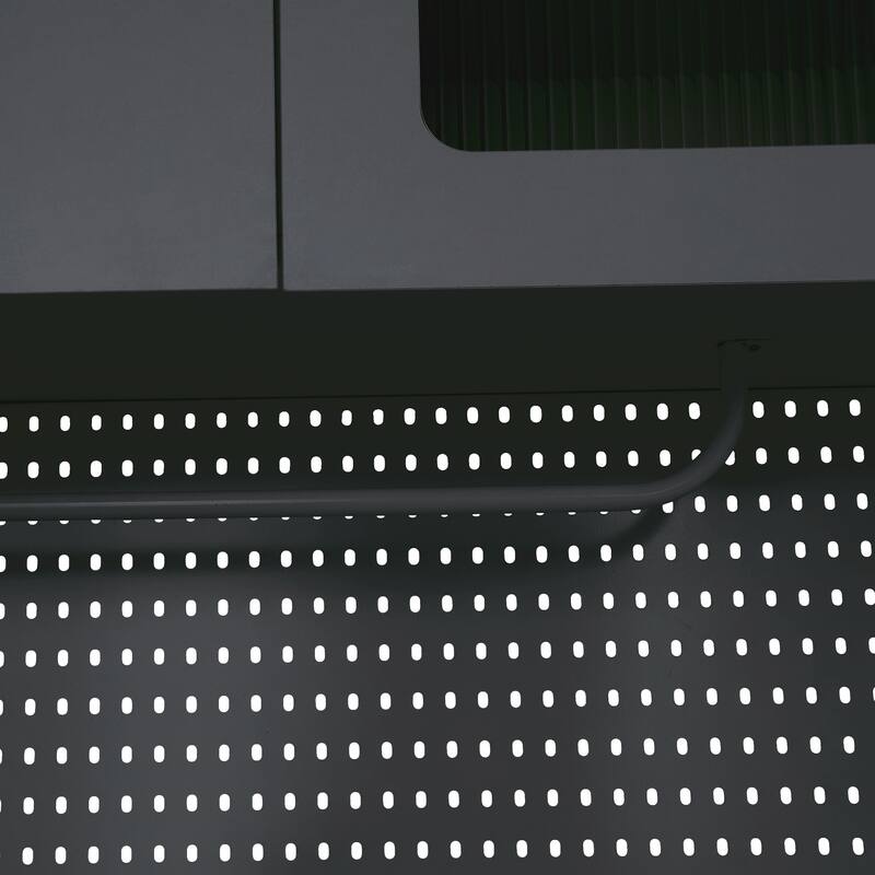 Freestanding 63" W Buffet with Hutch, Large Coffee Bar Storage Cabinet with 6 Drawers, 5 Cabinets with Adjustable Shelves